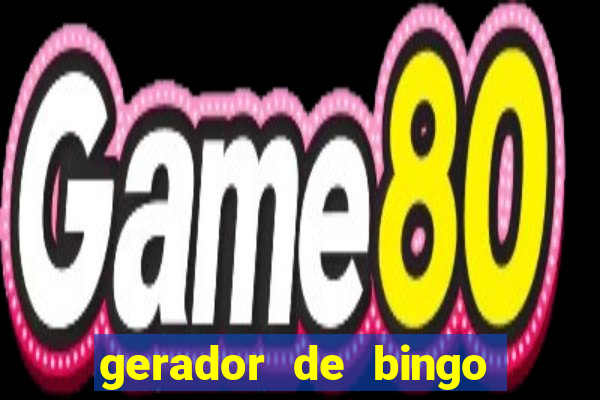 gerador de bingo de palavras